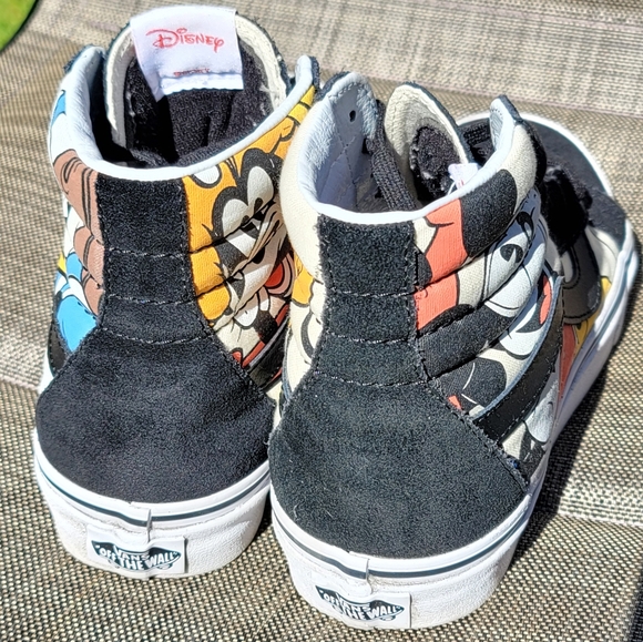 Vans Disney Sk8 Hicut Mickey & Friends Sneakers - Wmns Size 6.5 or 23cm - Picture 11 of 16